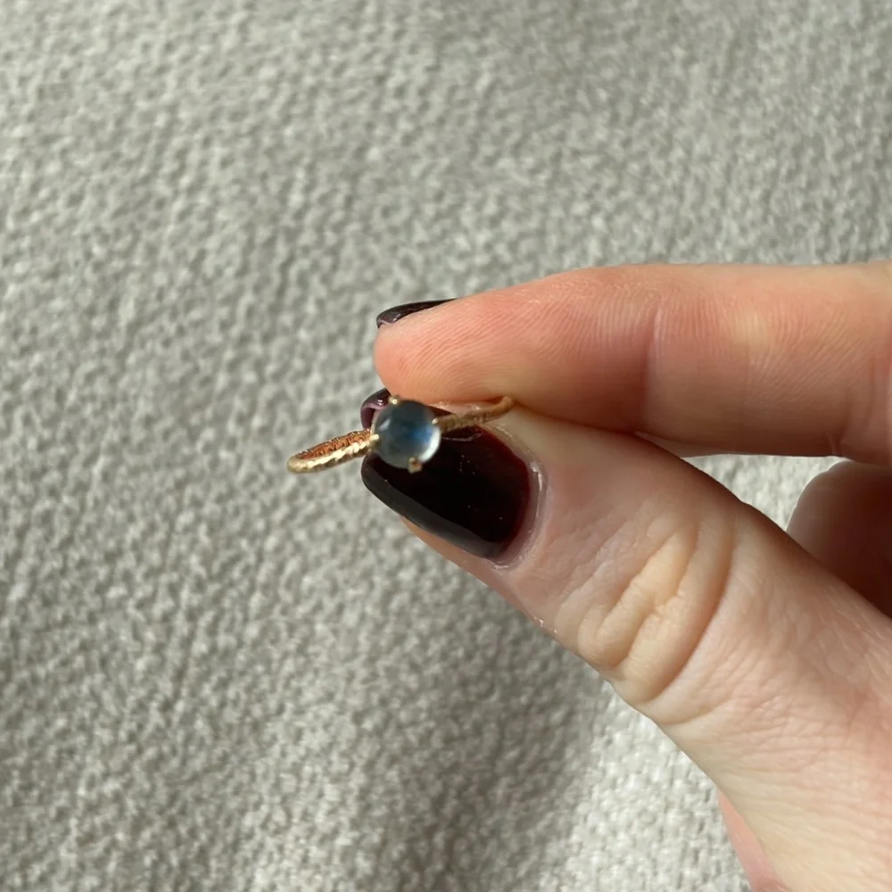 Moonstone Homespun Ring
Satomi Kawakita - Picture 3 of 5